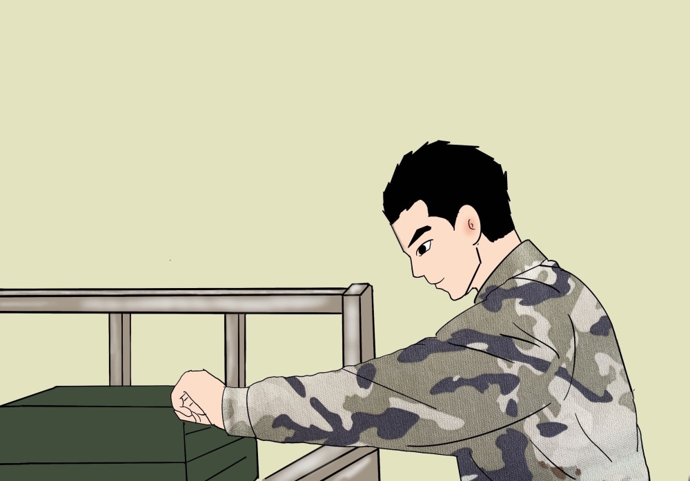 漫画组图参军入伍启航别样青春