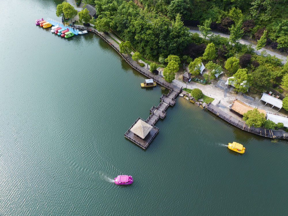 浙江湖州:昔日荒山变"金山"