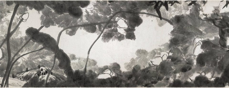 八大山人花鸟画巨制《河上花图》等纽约展出-腾讯新闻