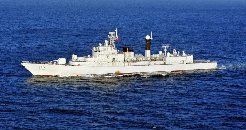 108咸阳舰入列:南海舰队"四大金刚"到位,"江南四区"黯然失色_腾讯新闻