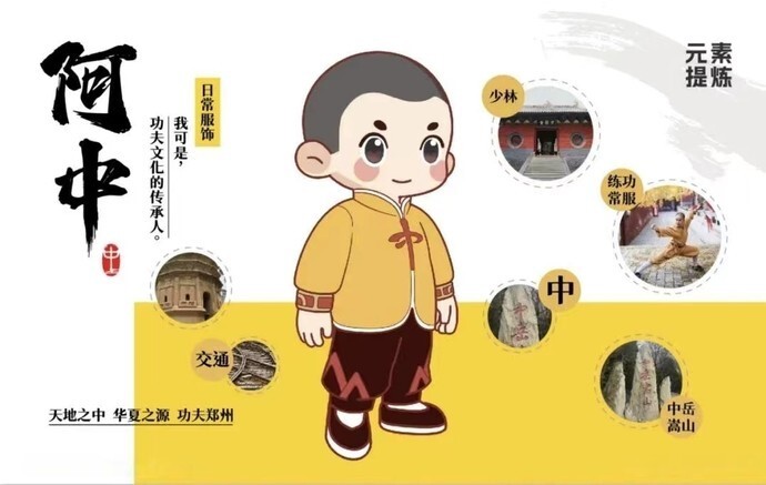 “阿中” “阿源”！“郑州双世锦赛”吉祥物发布_腾讯新闻