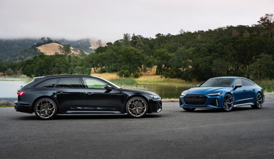 部分车型参数提升新款奥迪rs家族车型集体上市
