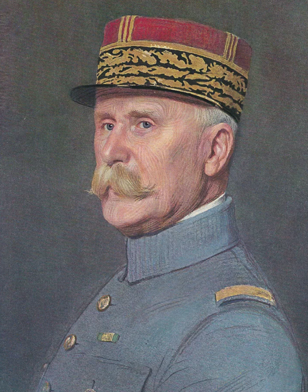 图为亨利·菲利浦·贝当(1856年4月24日-1951年7月22日),法国陆军