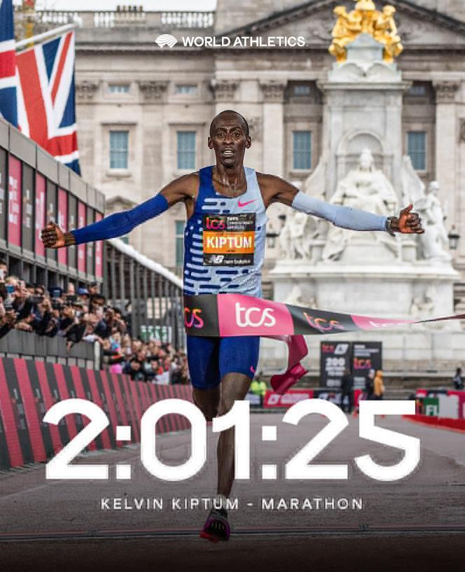 23岁小将跑出历史第二快,只差16秒追上基普乔格