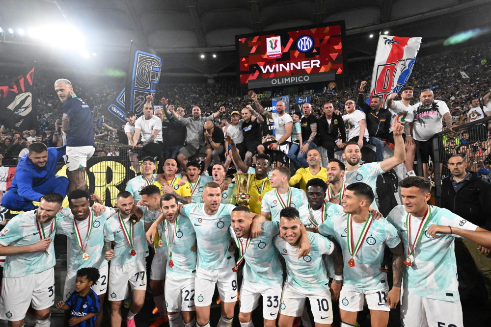 (外代二线)足球——意大利杯:国际米兰夺冠-腾讯新闻