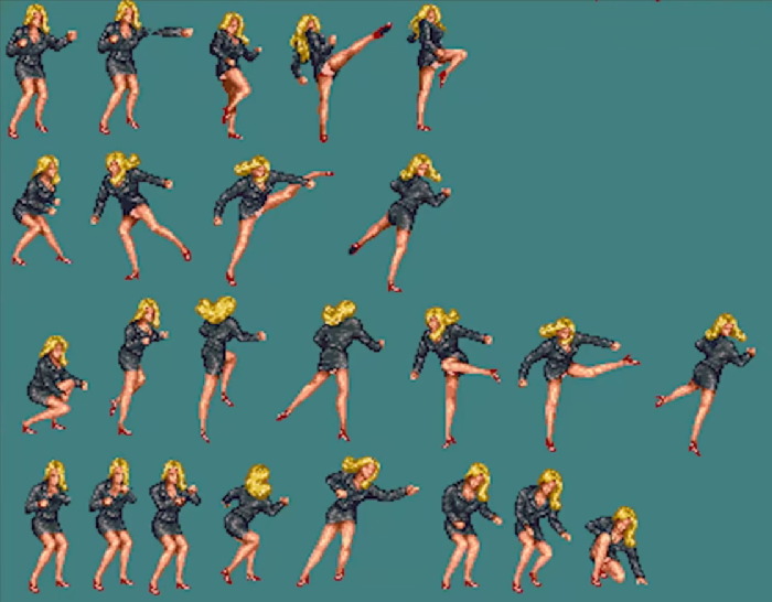 街机闯关游戏里谜一样的女性杂兵,不知成为多少老男孩的童年启蒙