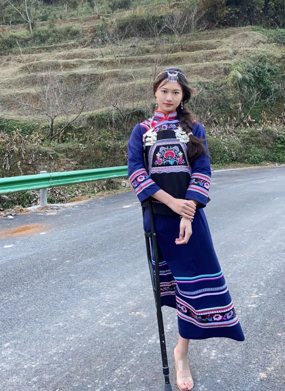 文山故事丨"00后"独腿女孩鲁黄艳:要做迎着风雨绽放的花