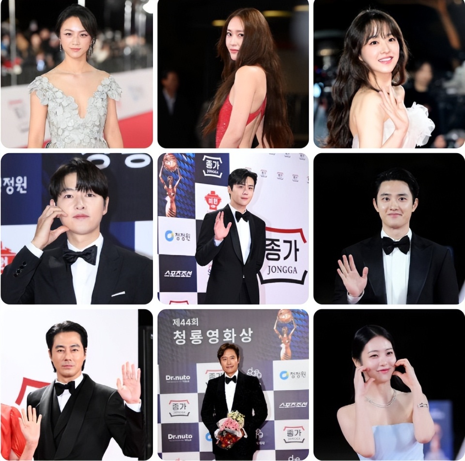 韩国青龙奖,林允儿,郑秀晶抛弃水光肌,韩媒赞汤唯气质碾压全场_腾讯