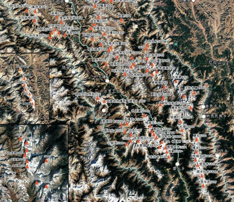 其中,《喜马拉雅以东山岳地图册》和《大横断·寻找川滇藏》均为全景