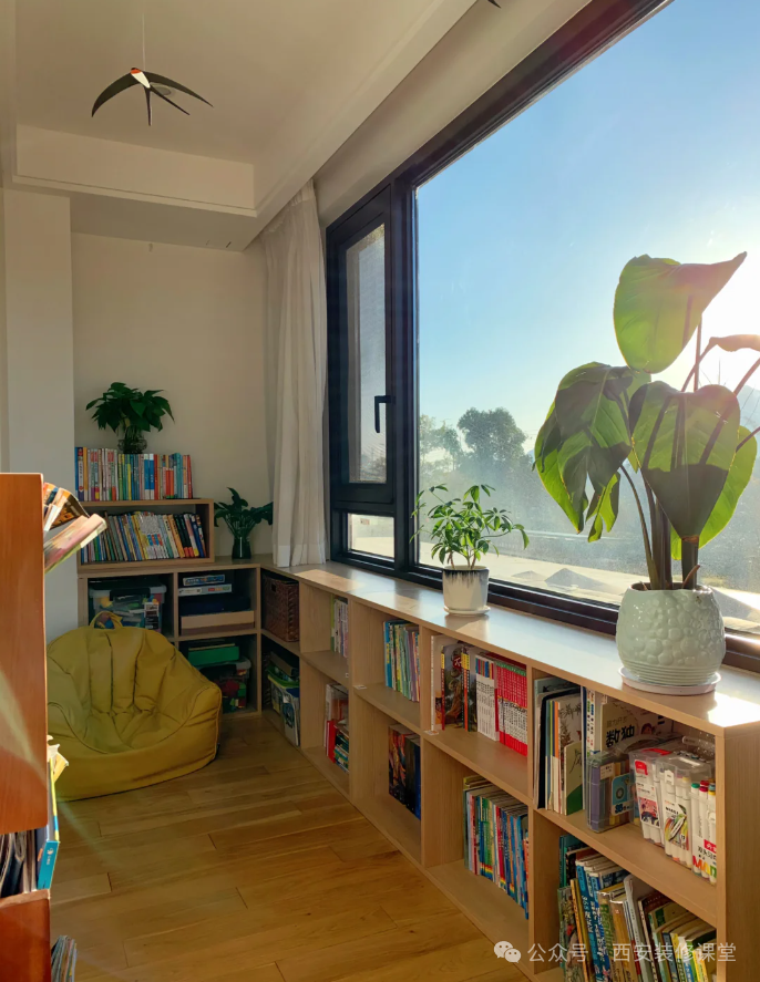 阳台休闲,完美的读书角5.14