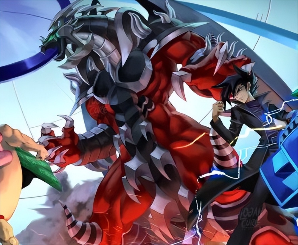 游戏王早期男二卡组浅析青眼武装龙与红莲