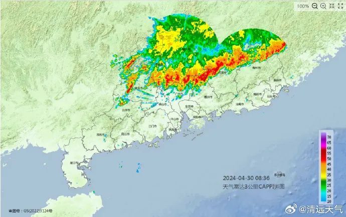 强飑（biāo）线已抵达！清远全市23个预警生效_腾讯新闻