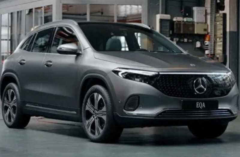 新款奔驰eqa官图曝光外观更精致内饰配置升级