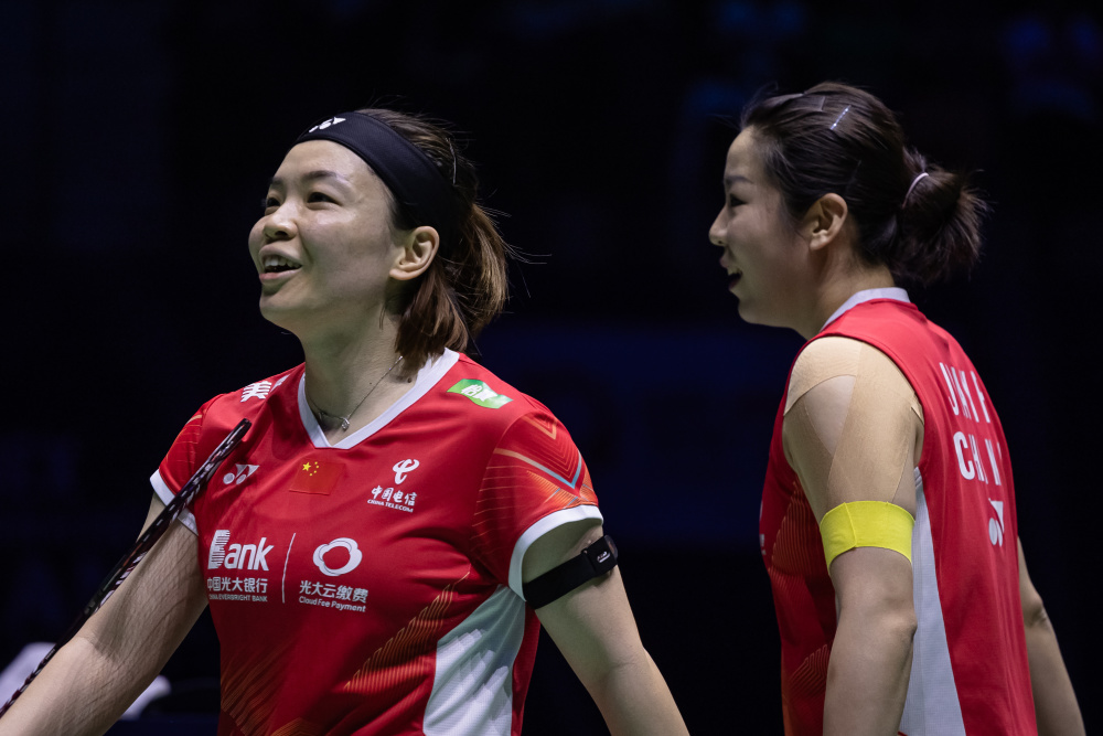 羽毛球——法国公开赛:陈清晨/贾一凡晋级女双决赛