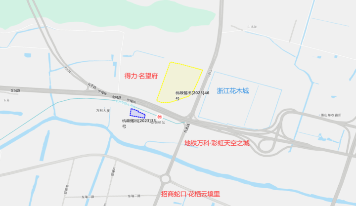 这块限价29500元/㎡的运河新城宅地,横跨拱墅临平两区