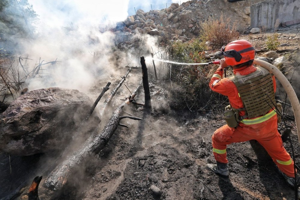 四川省森林草原火灾应急演练在凉山冕宁举行