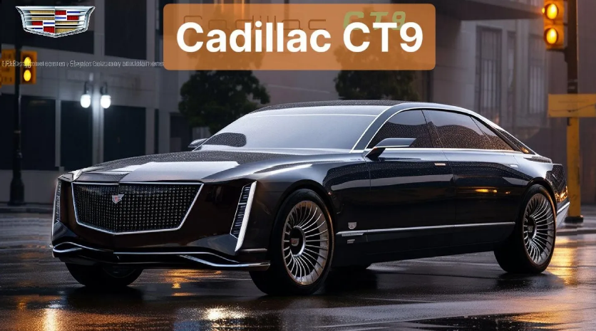 对飙迈巴赫新凯迪拉克ct9亮相采用对开门复古元素拉满