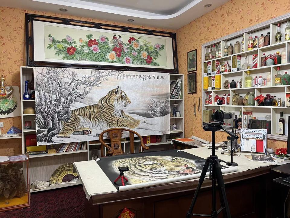 河南民权"画虎村":描绘乡村振兴新画卷_腾讯新闻