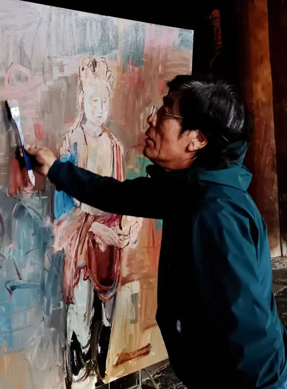 中国油画家排名图片