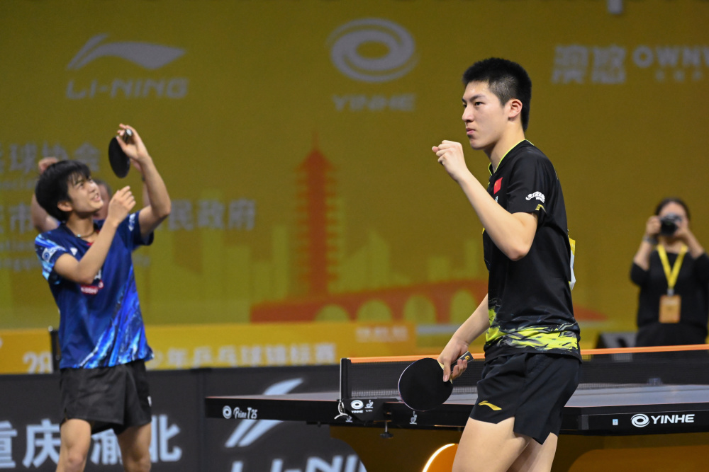 亚洲青少年乒乓球锦标赛:温瑞博获u19男单冠军