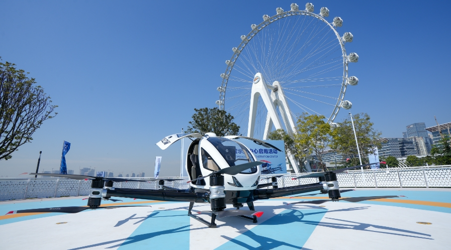 深圳飞起来!全国首个无人驾驶载人航空器"客运中心"来了!
