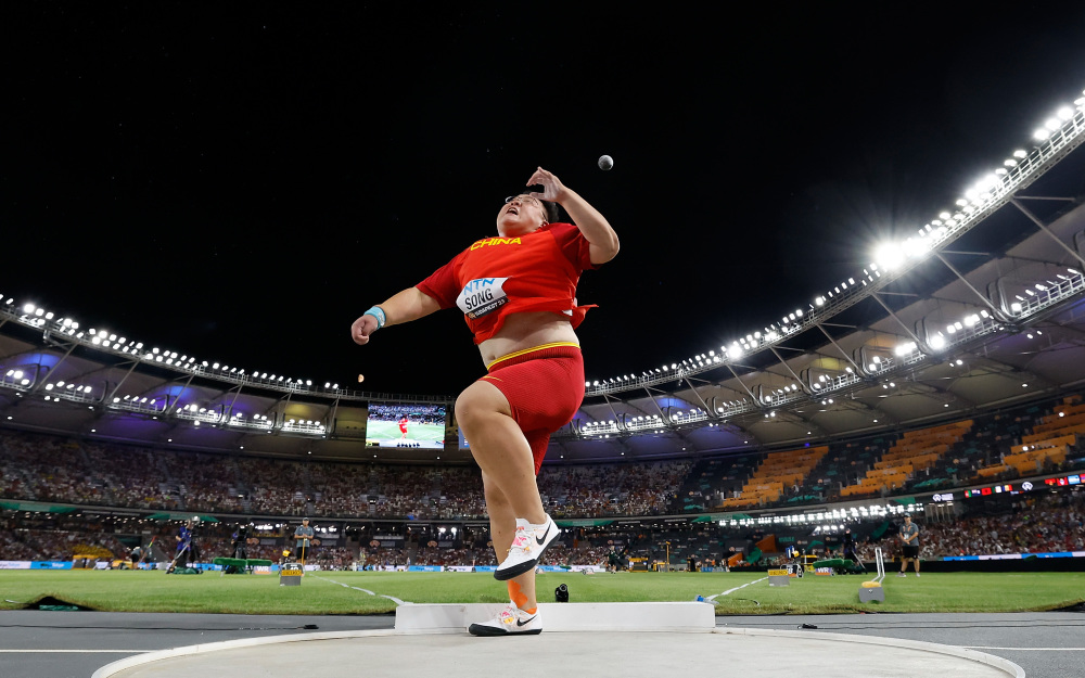 田径世锦赛女子铅球赛况