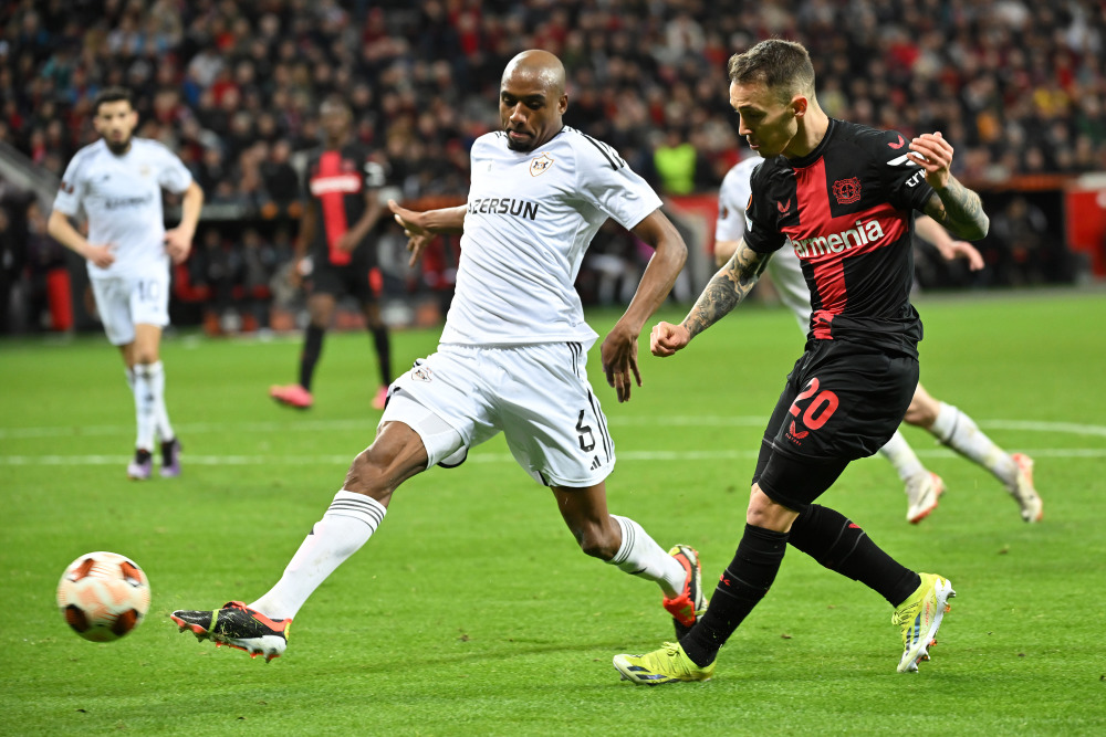 足球——欧罗巴联赛:勒沃库森晋级八强_腾讯新闻