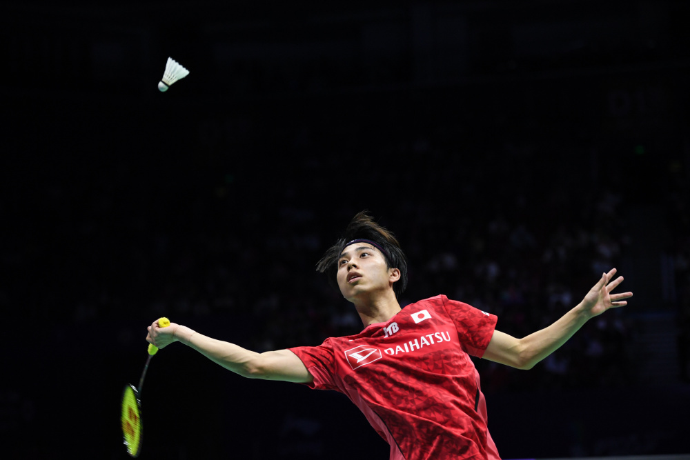 羽毛球中国大师赛奈良冈功大夺得男单冠军