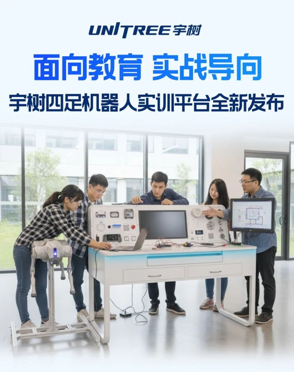 宇树四足机器人实训平台发布：提供机器人人才培养和认证服务-腾讯新闻