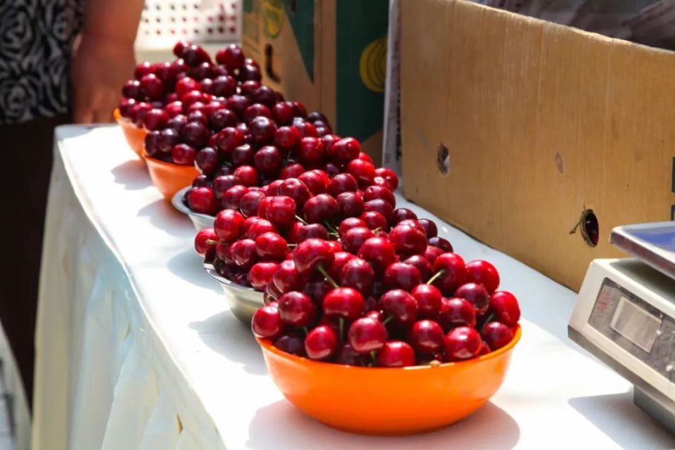 脆甜爆汁!大连大樱桃,吃过就忘不了