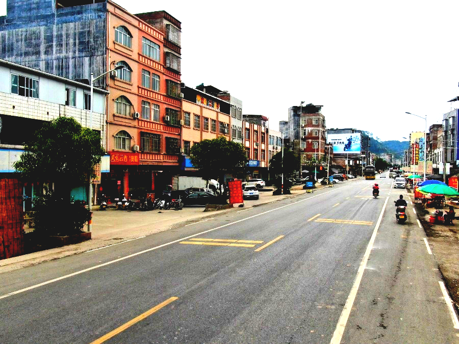 梧州岑溪市这条二级公路已经修护改造完毕看看经过你家吗