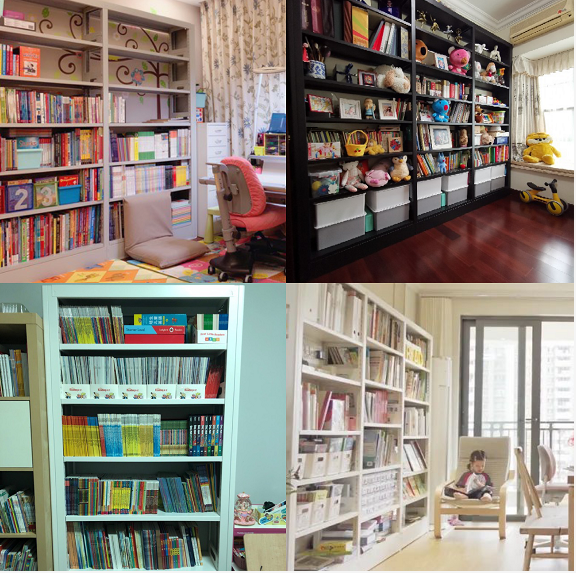 给孩子打造家庭图书馆,只需要这一个书架就够了