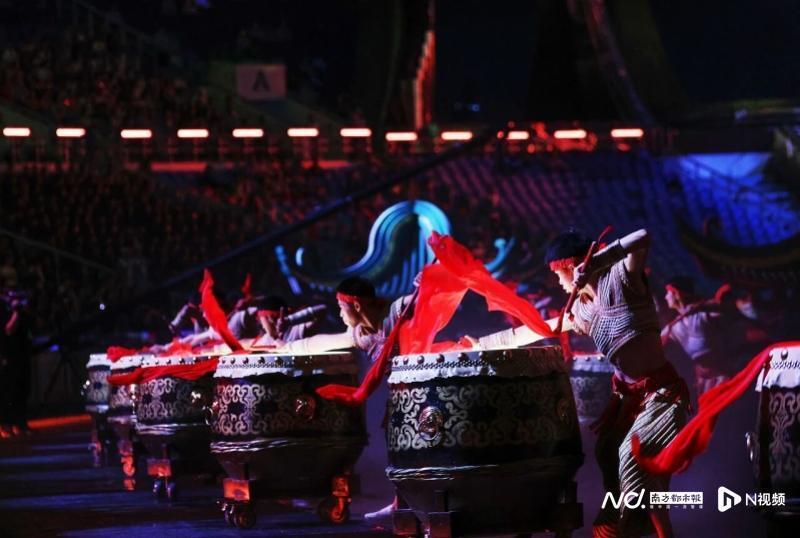 十五运会开幕式首次带观众全要素彩排顺利举行