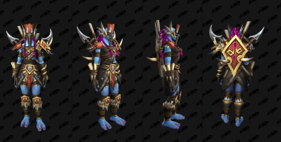 魔兽世界:新增巨魔传承护甲,还挺有感觉