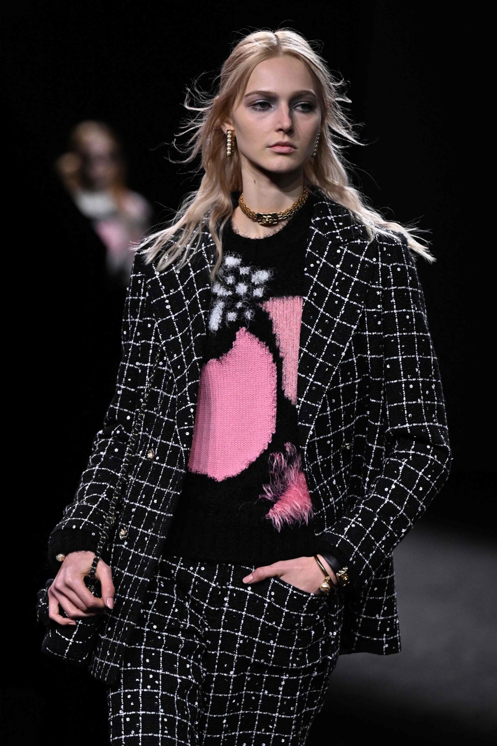 巴黎时装周香奈儿品牌时装秀2