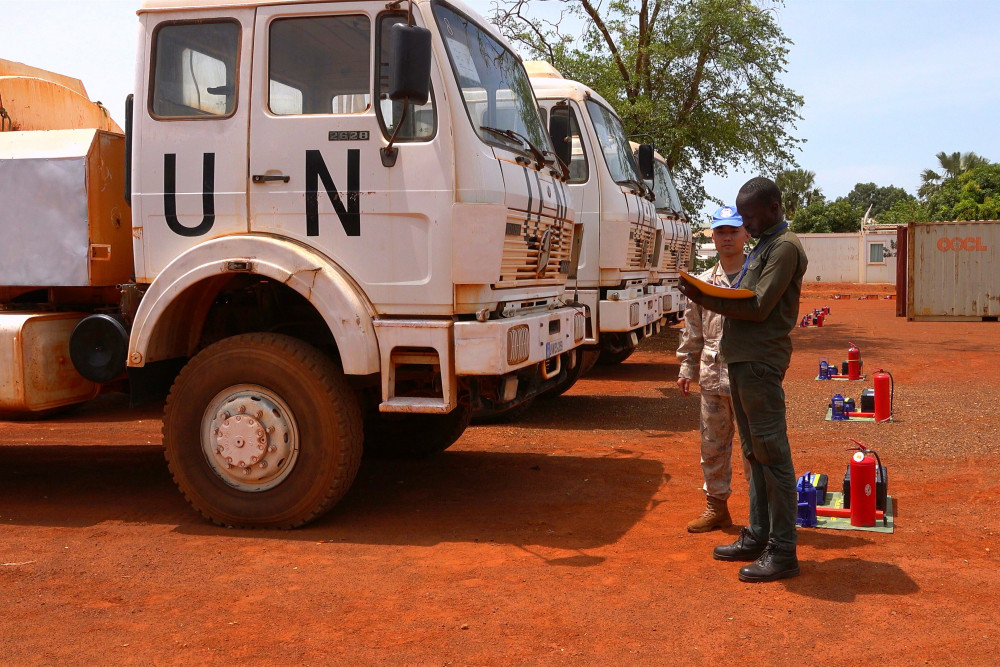 我第13批赴南苏丹(瓦乌)维和医疗分队高标准通过联合国第二季度装备