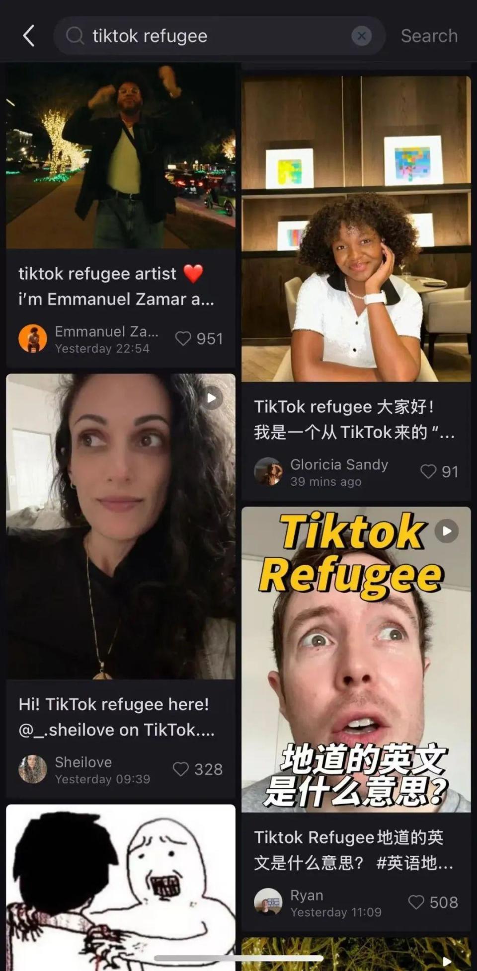 TikTok难民蜂拥而入，小红书一夜登顶美区苹果商店，Lemon8坐不住了-腾讯新闻