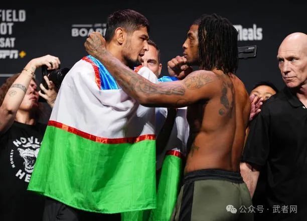 ufc格斗之夜布兰奇菲尔德vs菲奥罗特赛前称重图集