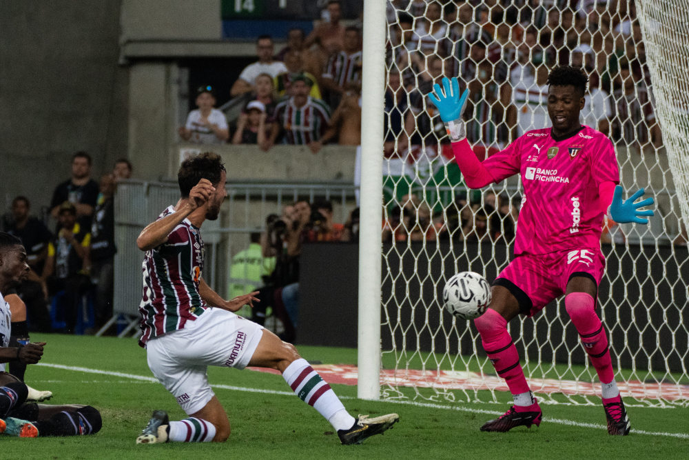 足球南美优胜者杯弗鲁米嫩塞队夺冠