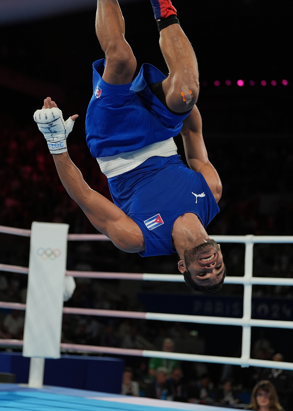 巴黎奥运会丨拳击——男子63.5公斤级:古巴选手夺冠