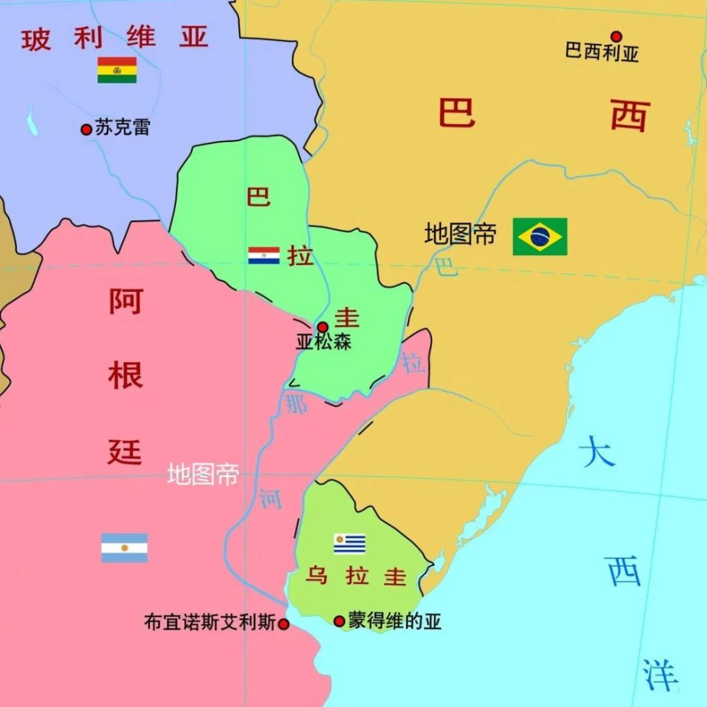 还没与我国建交的国家中巴拉圭面积最大为何受英美掣肘