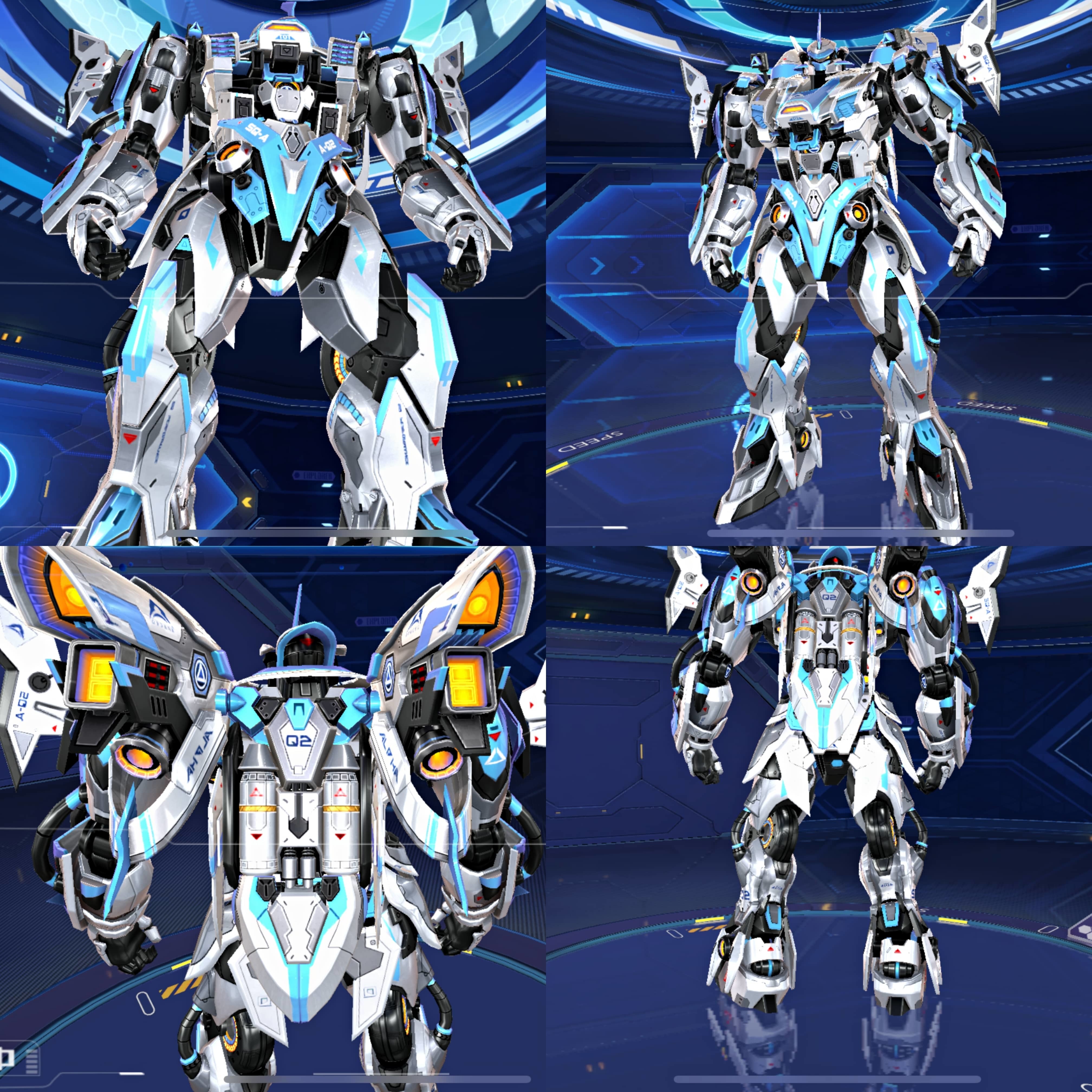 qq飞车手游要说机甲皮肤一哥还得看序列未来lyr这才是真大哥