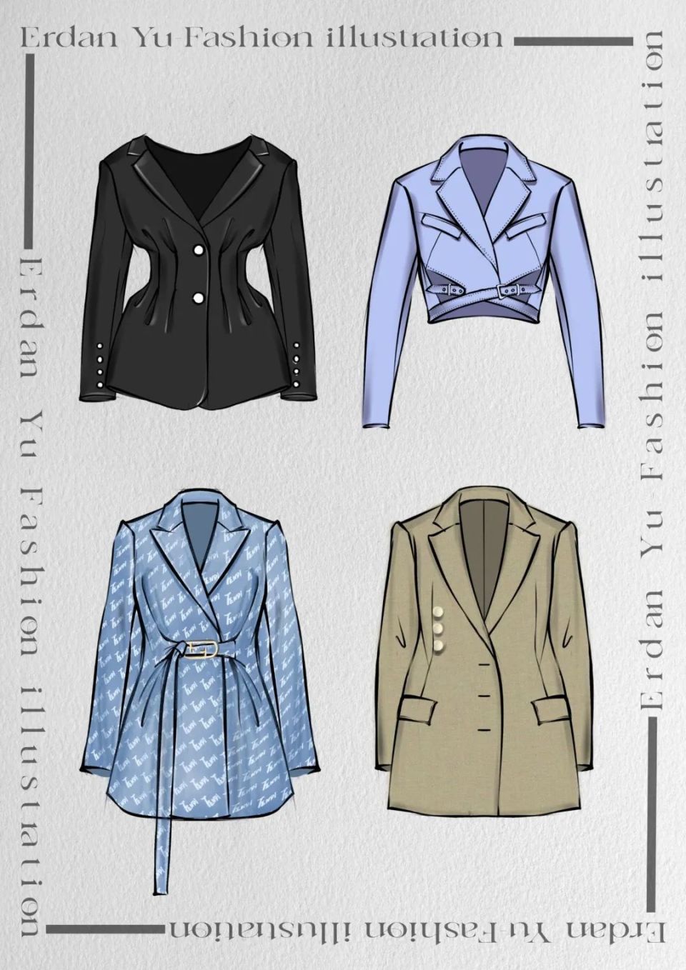 82款女装款式图示例