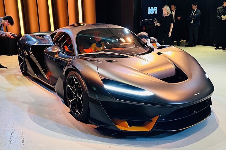 新一代神车？实车实拍迈凯伦W1_腾讯新闻