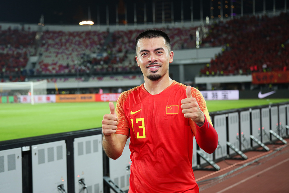 李可时隔两年多再次为国足出战国足生涯第二次首发