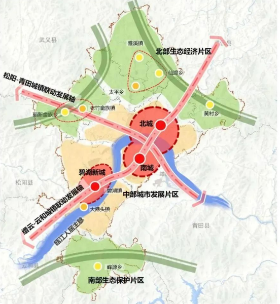 公示|麗水蓮都區國土空間規劃意見徵集 2035年目標浙西南科創中心