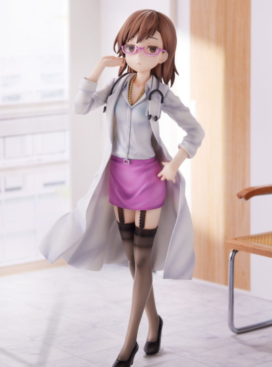 魔法禁书目录:御坂妹妹女医生手办公开 一股隔壁小房东的气质_腾讯