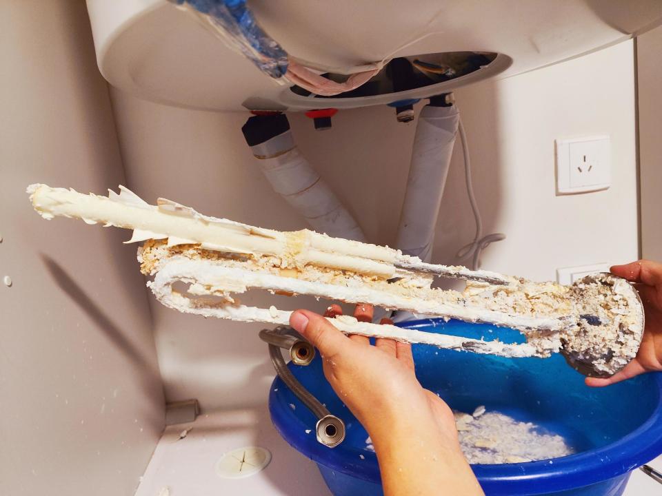 一年清理了3次电热水器以后,我想深入谈谈水垢的问题_腾讯新闻