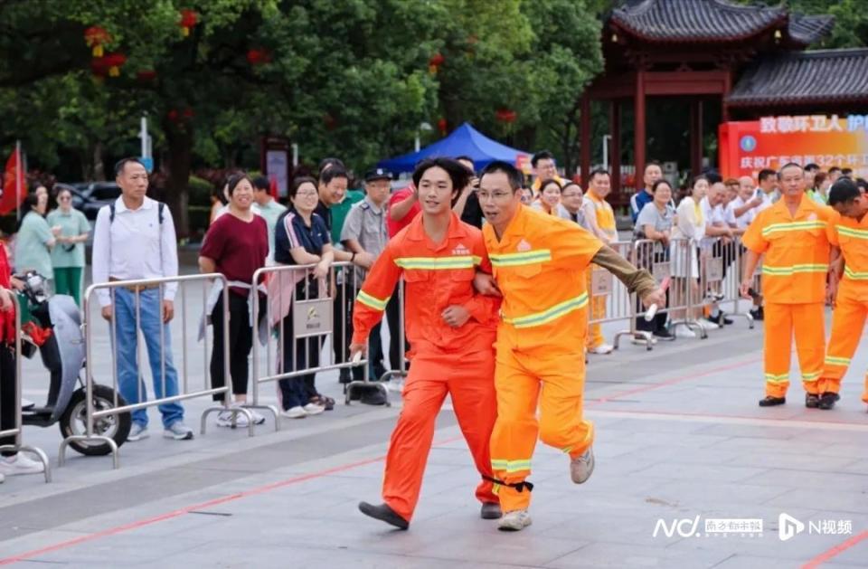 致敬环卫人，护航全运会！东莞这场运动会欢乐多多