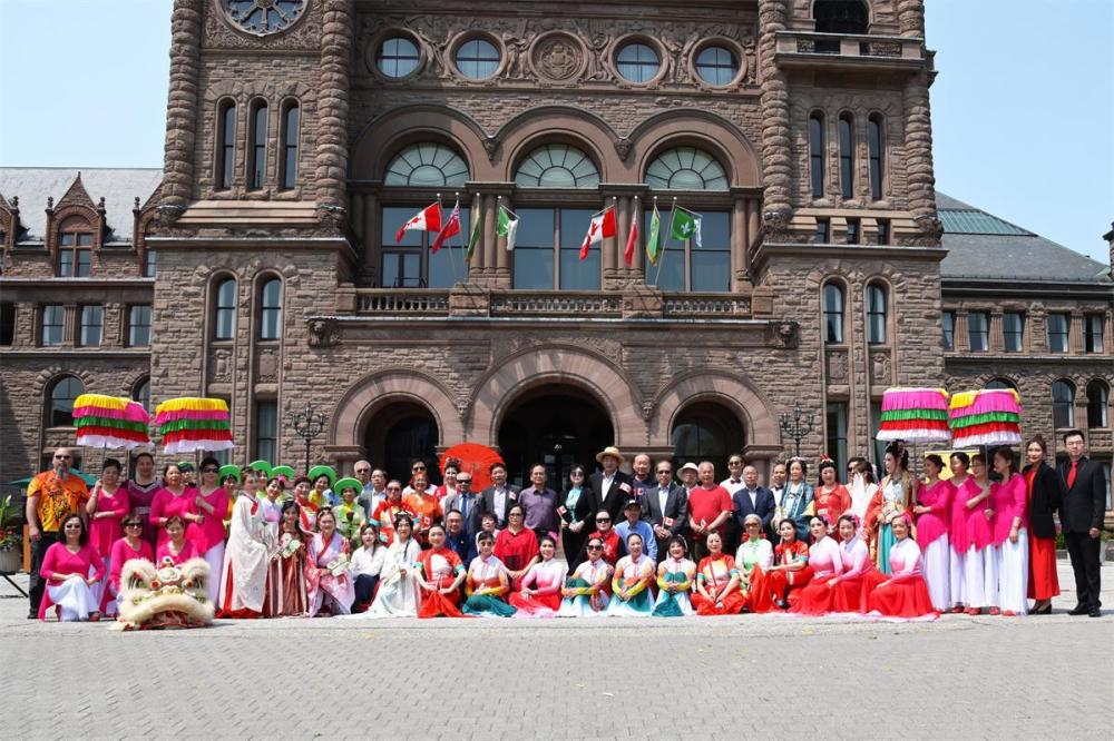 加拿大举办庆祝亚裔文化月活动_腾讯新闻